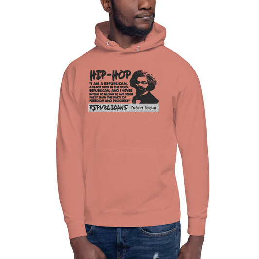 Embroidery Frederick Douglass Premium Hoodie