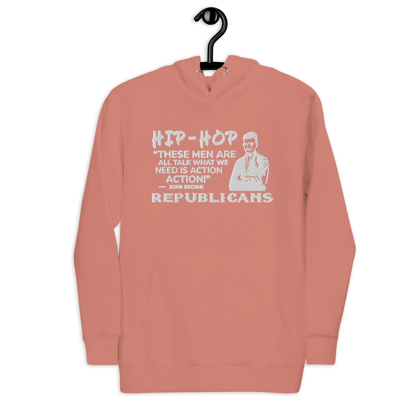 Embroidery John Brown Premium Hoodie