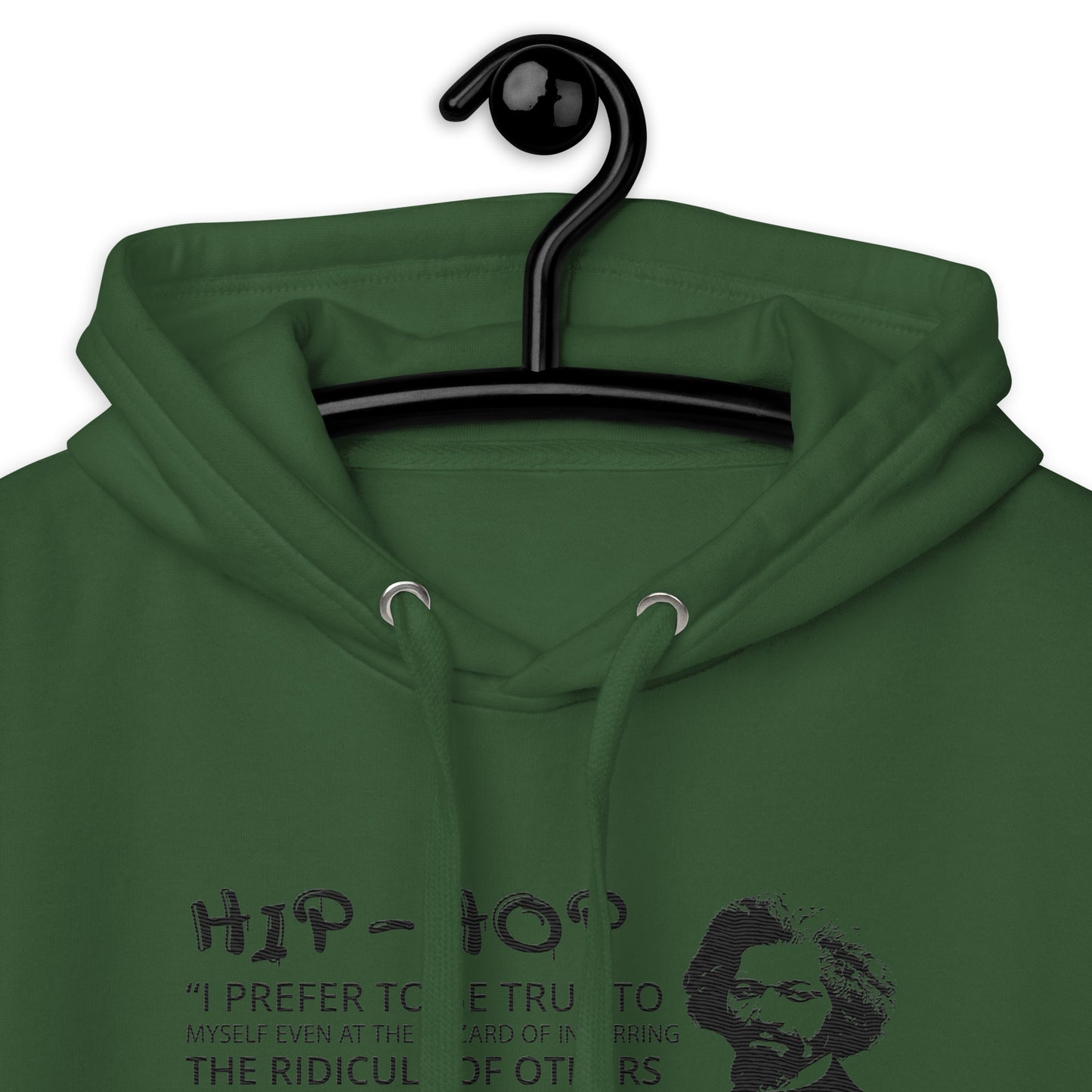 Embroidery Frederick Douglass Premium Hoodie