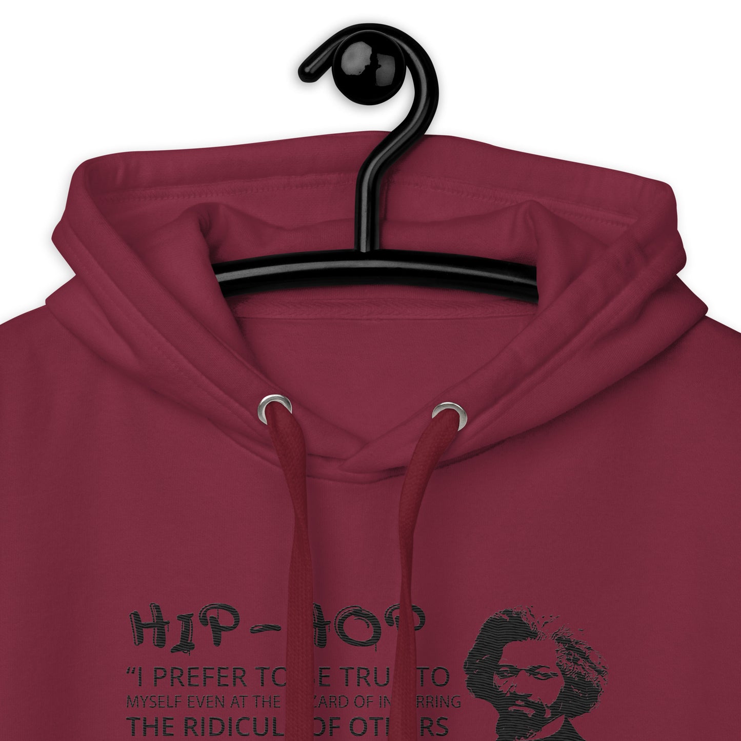 Embroidery Frederick Douglass Premium Hoodie