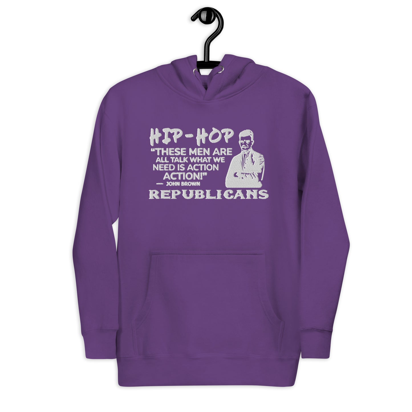 Embroidery John Brown Premium Hoodie