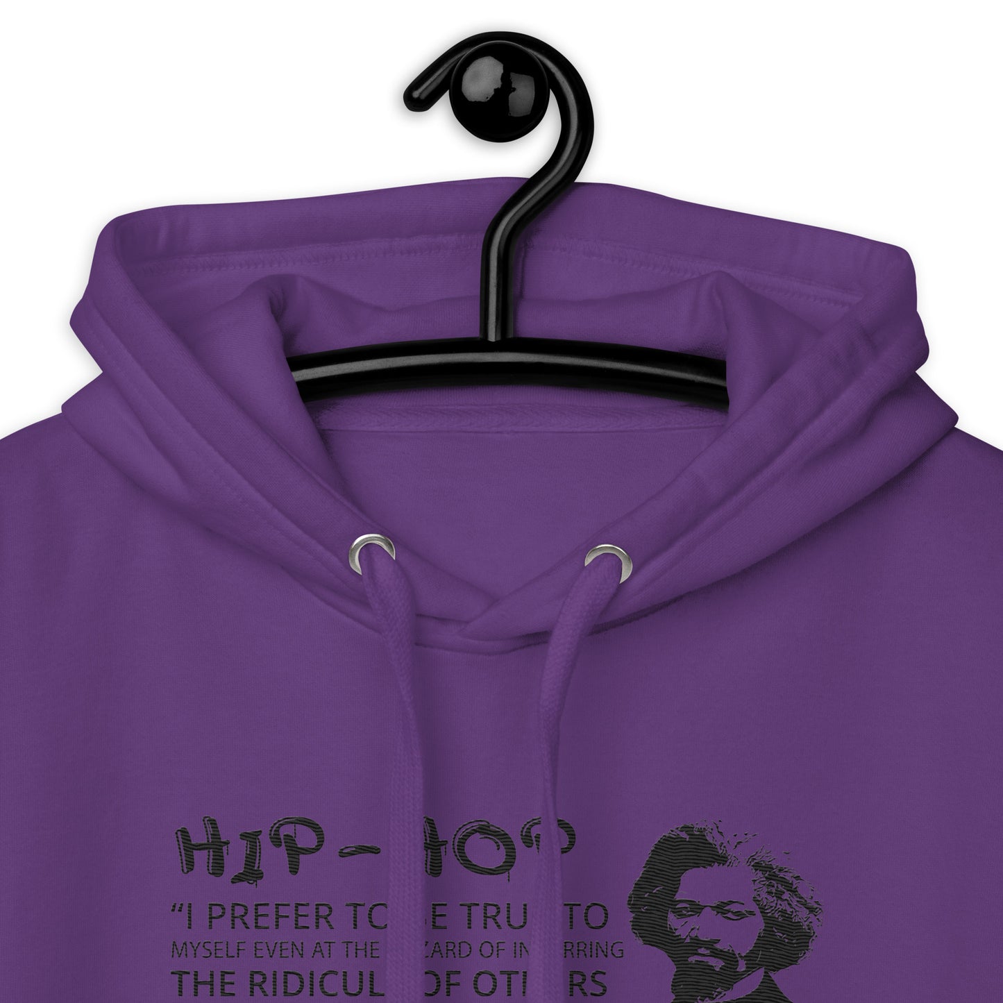 Embroidery Frederick Douglass Premium Hoodie