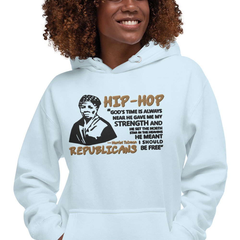 Embroidery Harriet Tubman Premium Hoodie