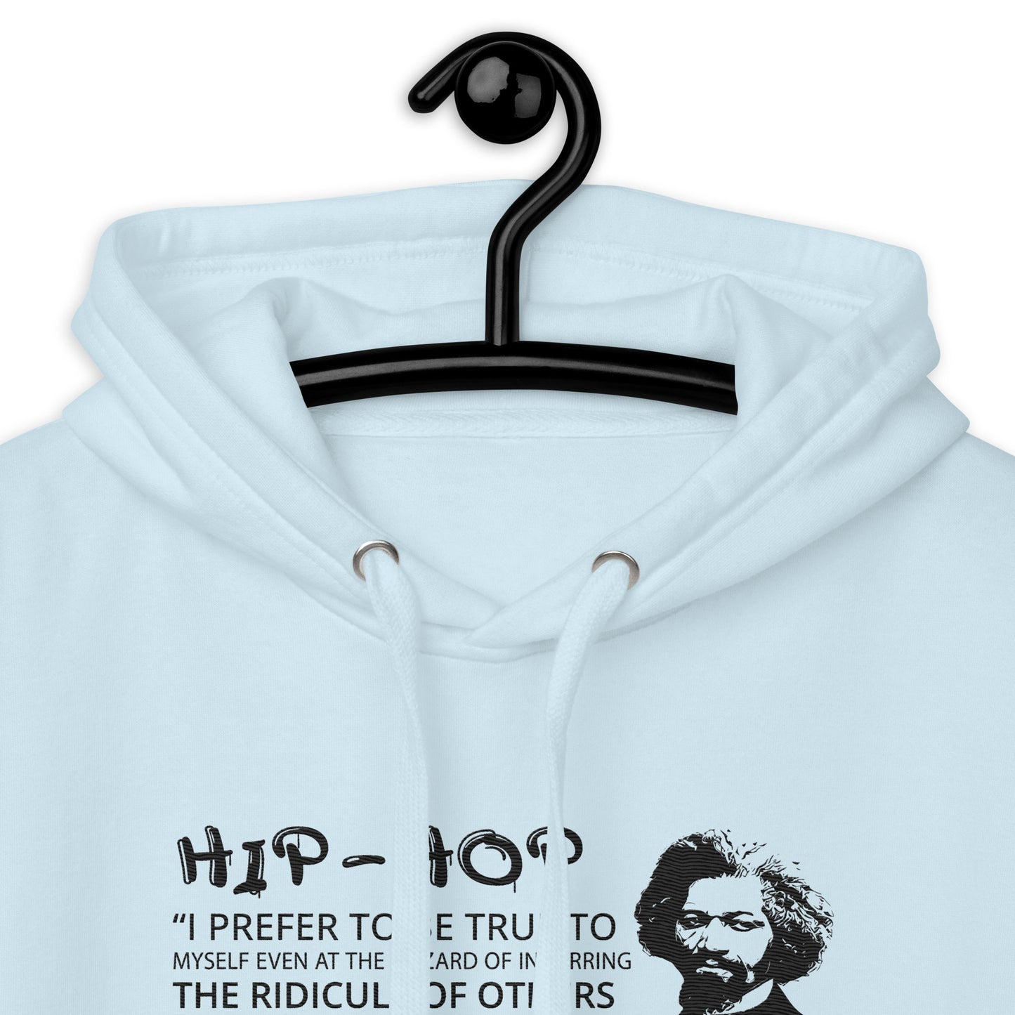 Embroidery Frederick Douglass Premium Hoodie