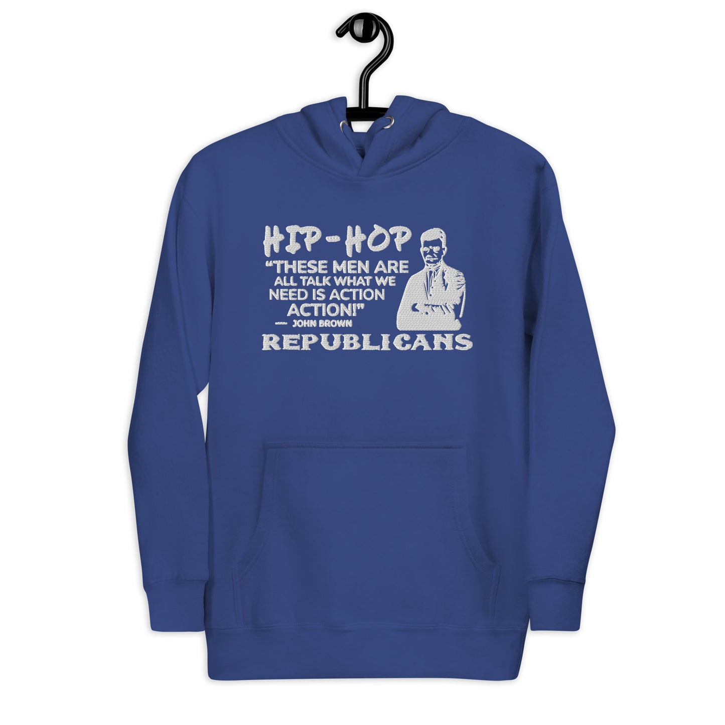 Embroidery John Brown Premium Hoodie