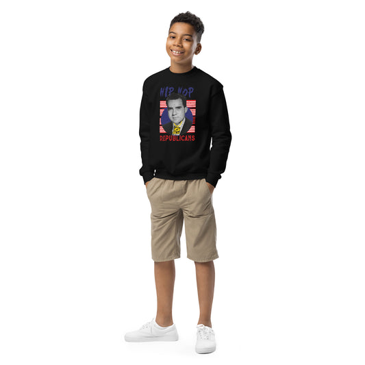 Richard Nixon Hip-Hop Republicans Youth crewneck sweatshirt