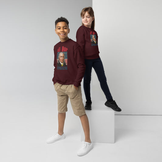 Samuel Chase Hip-Hop Republicans Youth crewneck sweatshirt