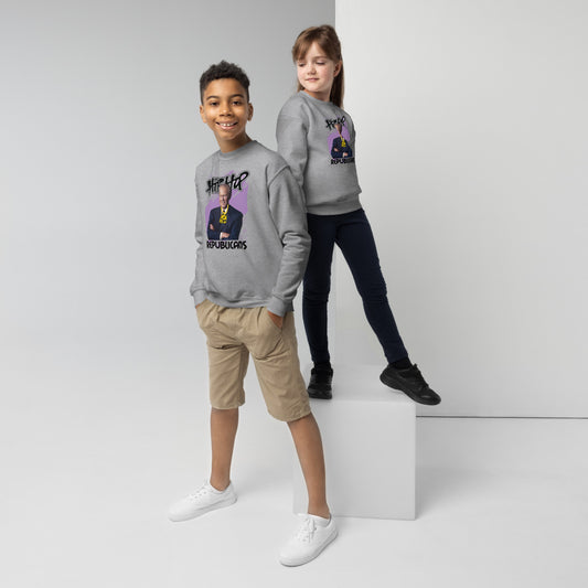 Gerald Ford Hip-Hop Republicans Youth crewneck sweatshirt