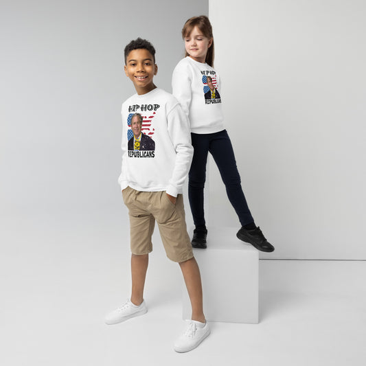 George W. Bush Hip-Hop Republicans Youth crewneck sweatshirt