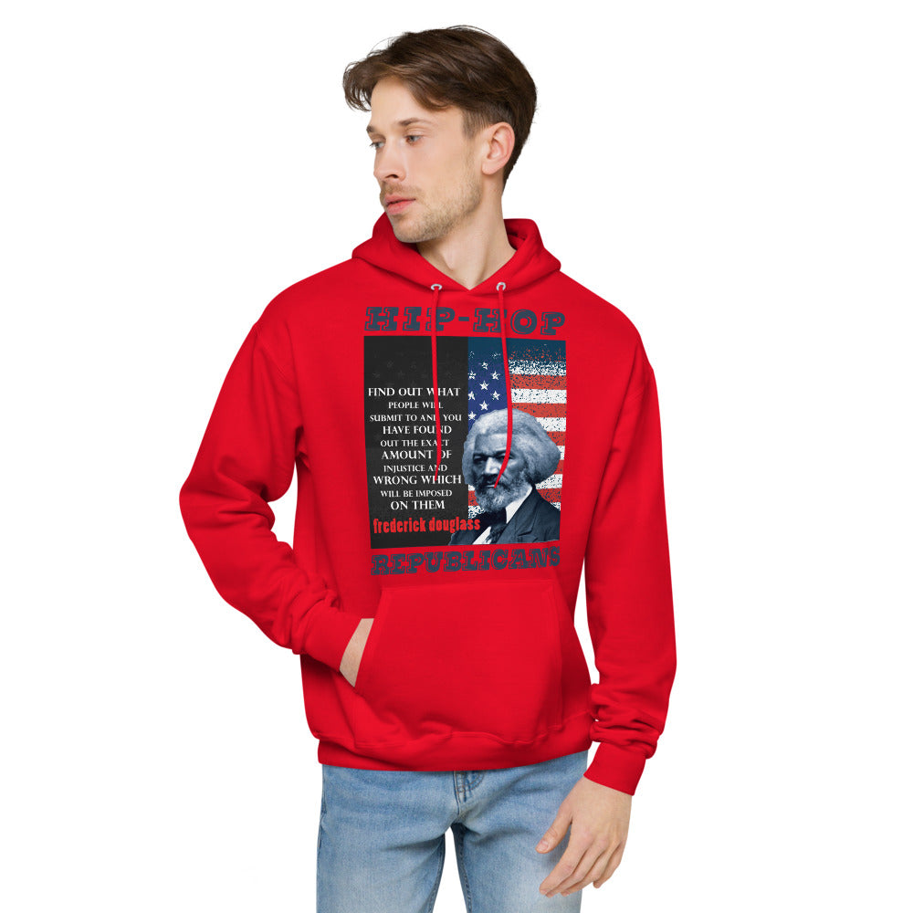 Unisex Hoodie | Hip-Hop Republicans | Frederick Douglass Quotes Hoodie