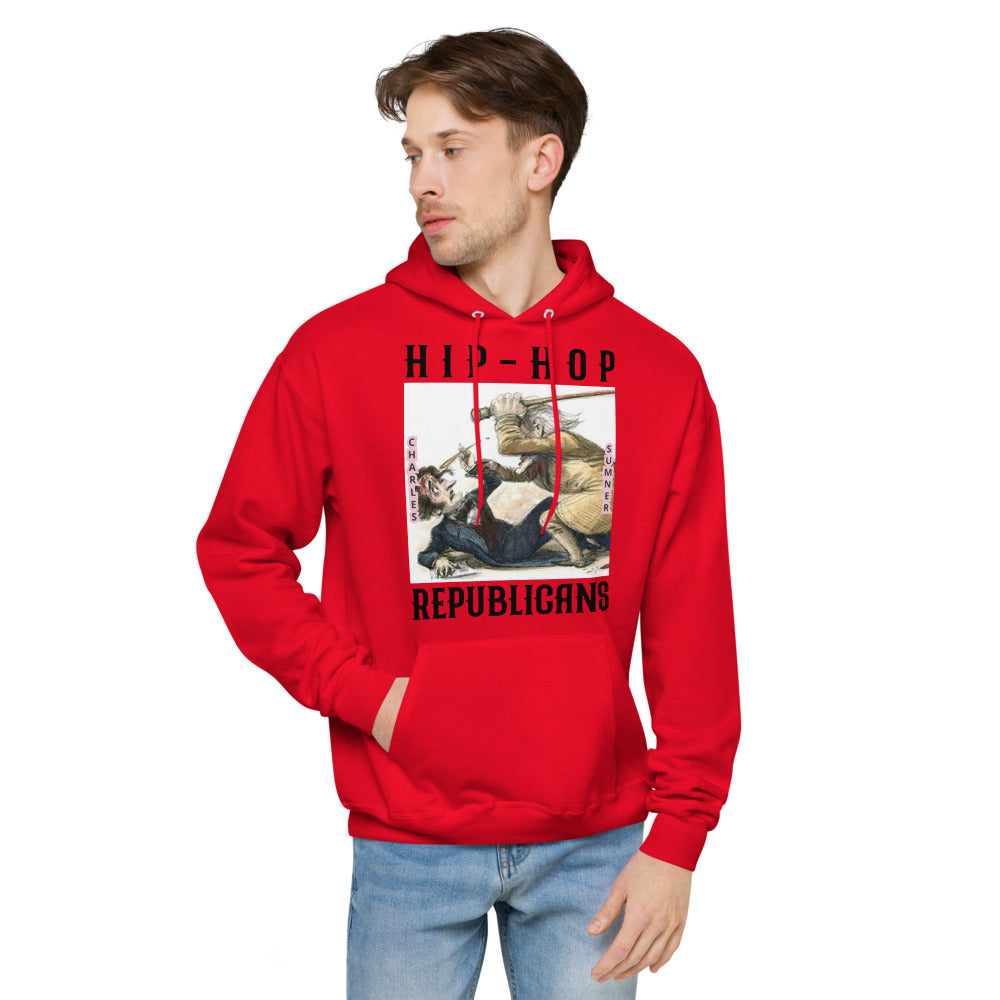 Unisex Hoodie | Hip-Hop Republicans | Charles Sumner Quotes Hoodie