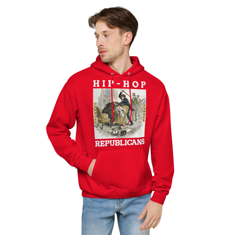Unisex Hoodie | Hip-Hop Republicans | Charles Sumner Quotes Hoodie