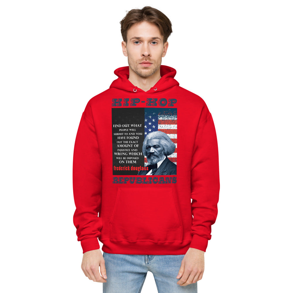 Unisex Hoodie | Hip-Hop Republicans | Frederick Douglass Quotes Hoodie