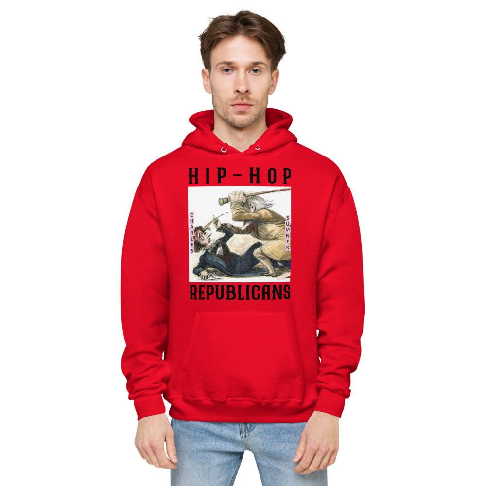Unisex Hoodie | Hip-Hop Republicans | Charles Sumner Quotes Hoodie