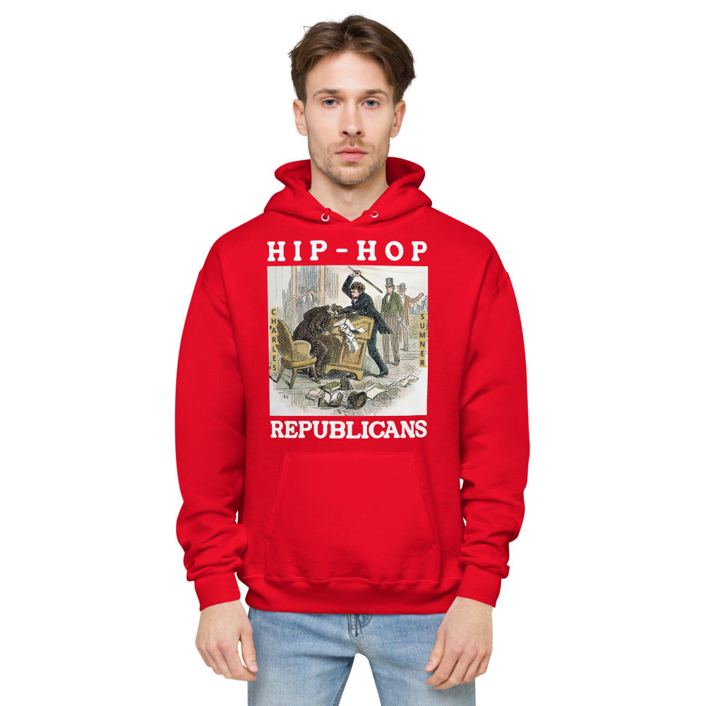 Unisex Hoodie | Hip-Hop Republicans | Charles Sumner Quotes Hoodie