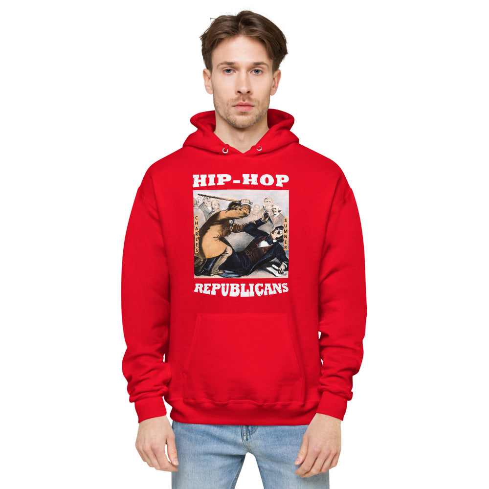 Unisex Hoodie | Hip-Hop Republicans | Charles Sumner Quotes Hoodie