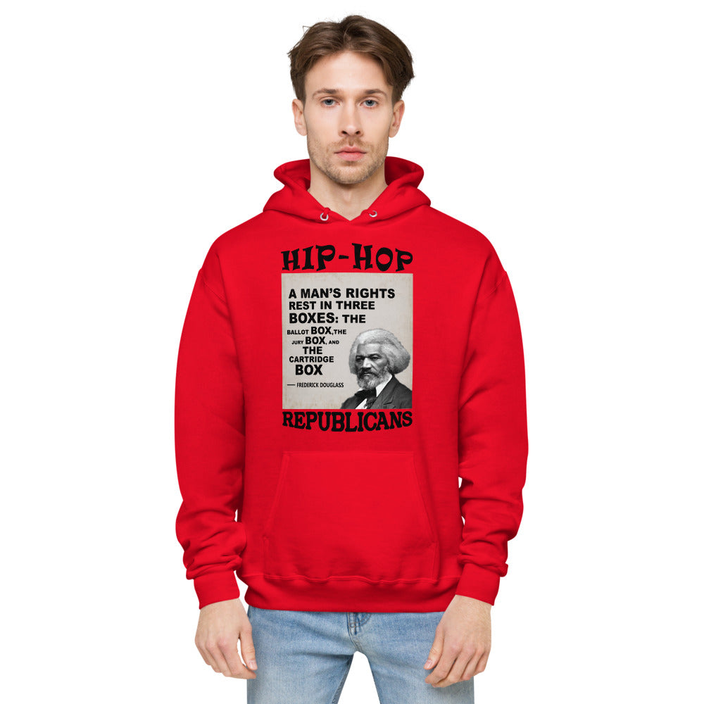 Unisex Hoodie | Hip-Hop Republicans | Frederick Douglass Quotes Hoodieie