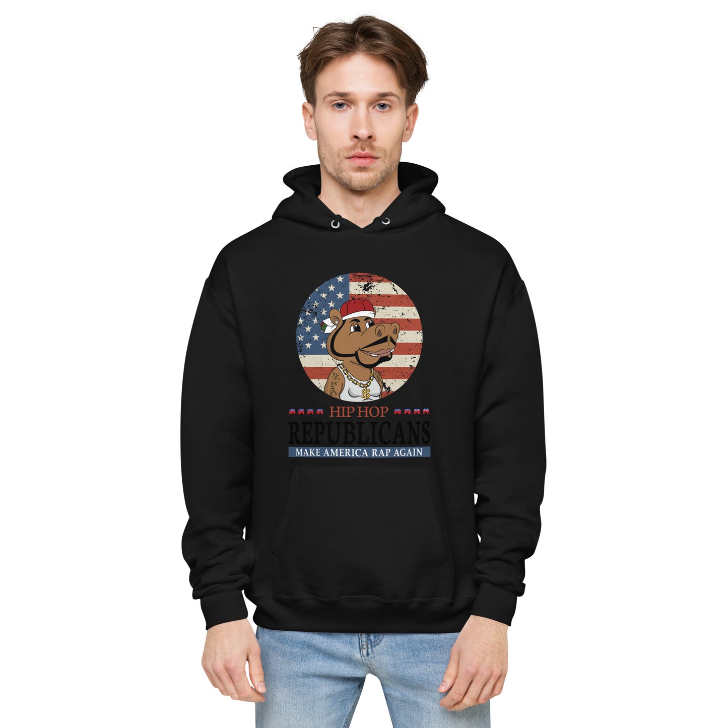 Unisex fleece hoodie