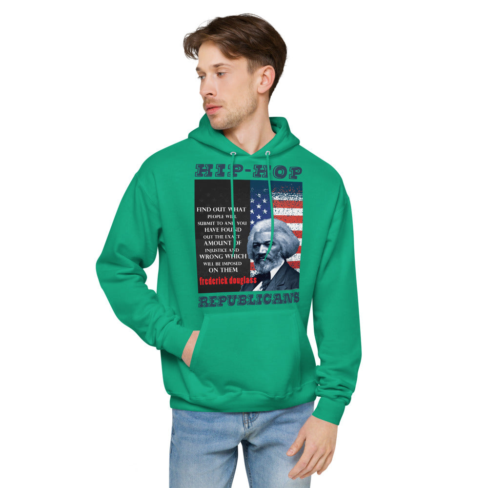 Unisex Hoodie | Hip-Hop Republicans | Frederick Douglass Quotes Hoodie
