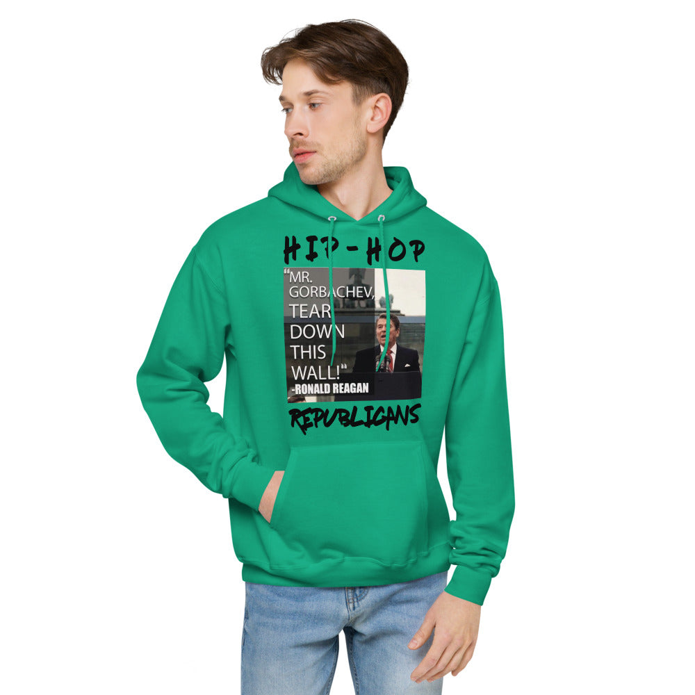 Unisex Hoodie | Hip-Hop Republicans | Ronald Reagan Quotes Hoodie