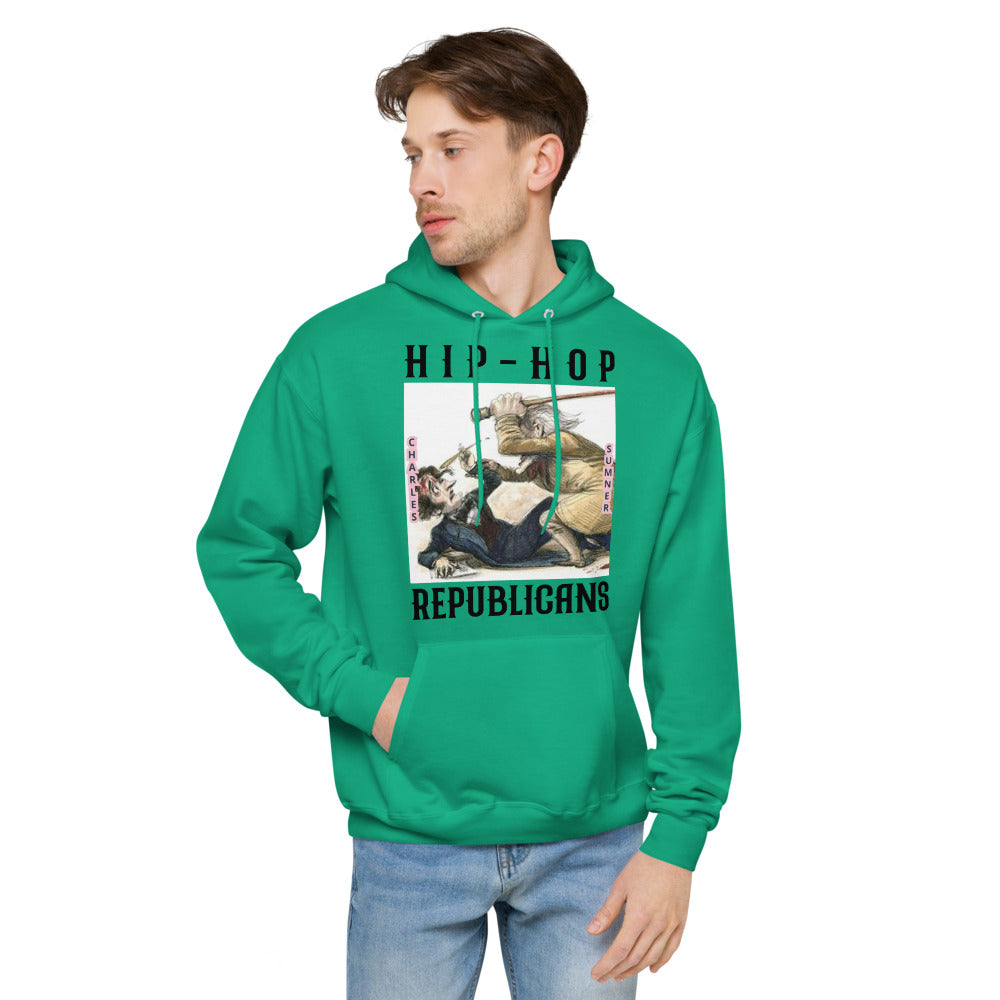 Unisex Hoodie | Hip-Hop Republicans | Charles Sumner Quotes Hoodie