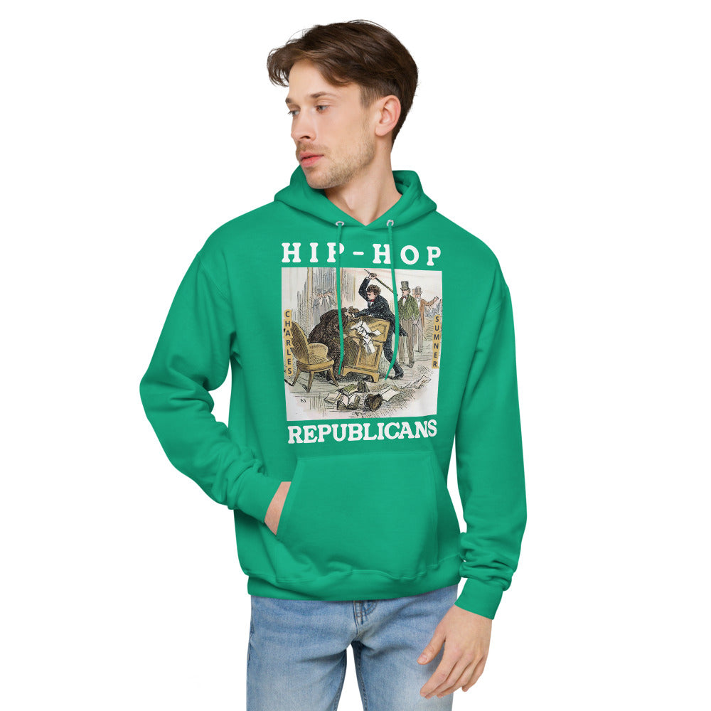 Unisex Hoodie | Hip-Hop Republicans | Charles Sumner Quotes Hoodie