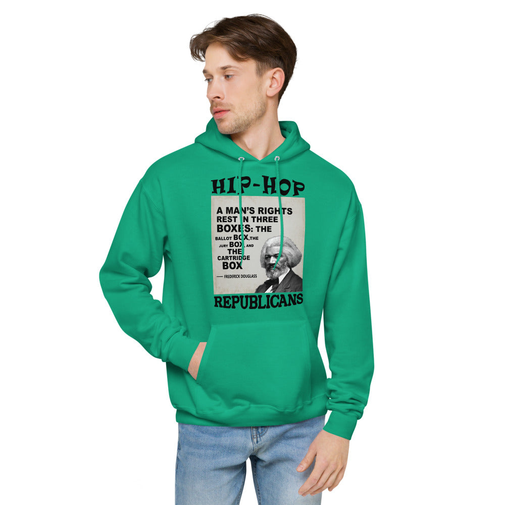 Unisex Hoodie | Hip-Hop Republicans | Frederick Douglass Quotes Hoodieie