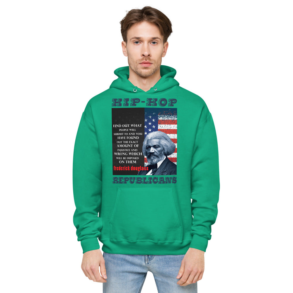 Unisex Hoodie | Hip-Hop Republicans | Frederick Douglass Quotes Hoodie