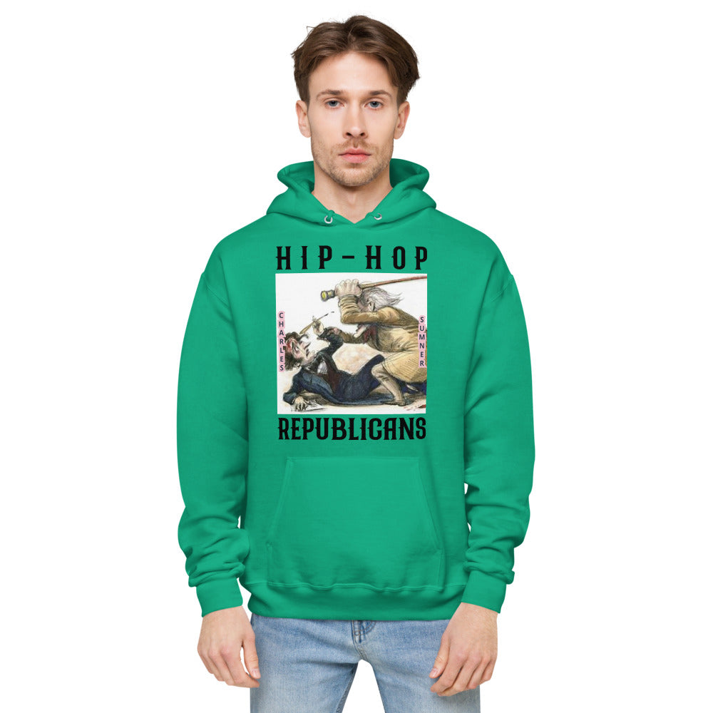 Unisex Hoodie | Hip-Hop Republicans | Charles Sumner Quotes Hoodie