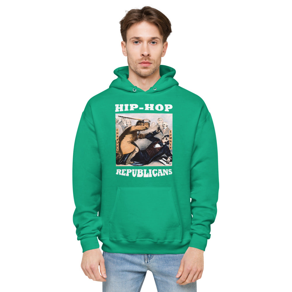 Unisex Hoodie | Hip-Hop Republicans | Charles Sumner Quotes Hoodie