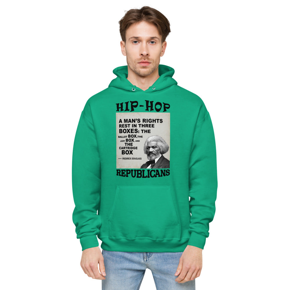 Unisex Hoodie | Hip-Hop Republicans | Frederick Douglass Quotes Hoodieie