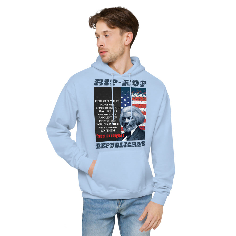 Unisex Hoodie | Hip-Hop Republicans | Frederick Douglass Quotes Hoodie