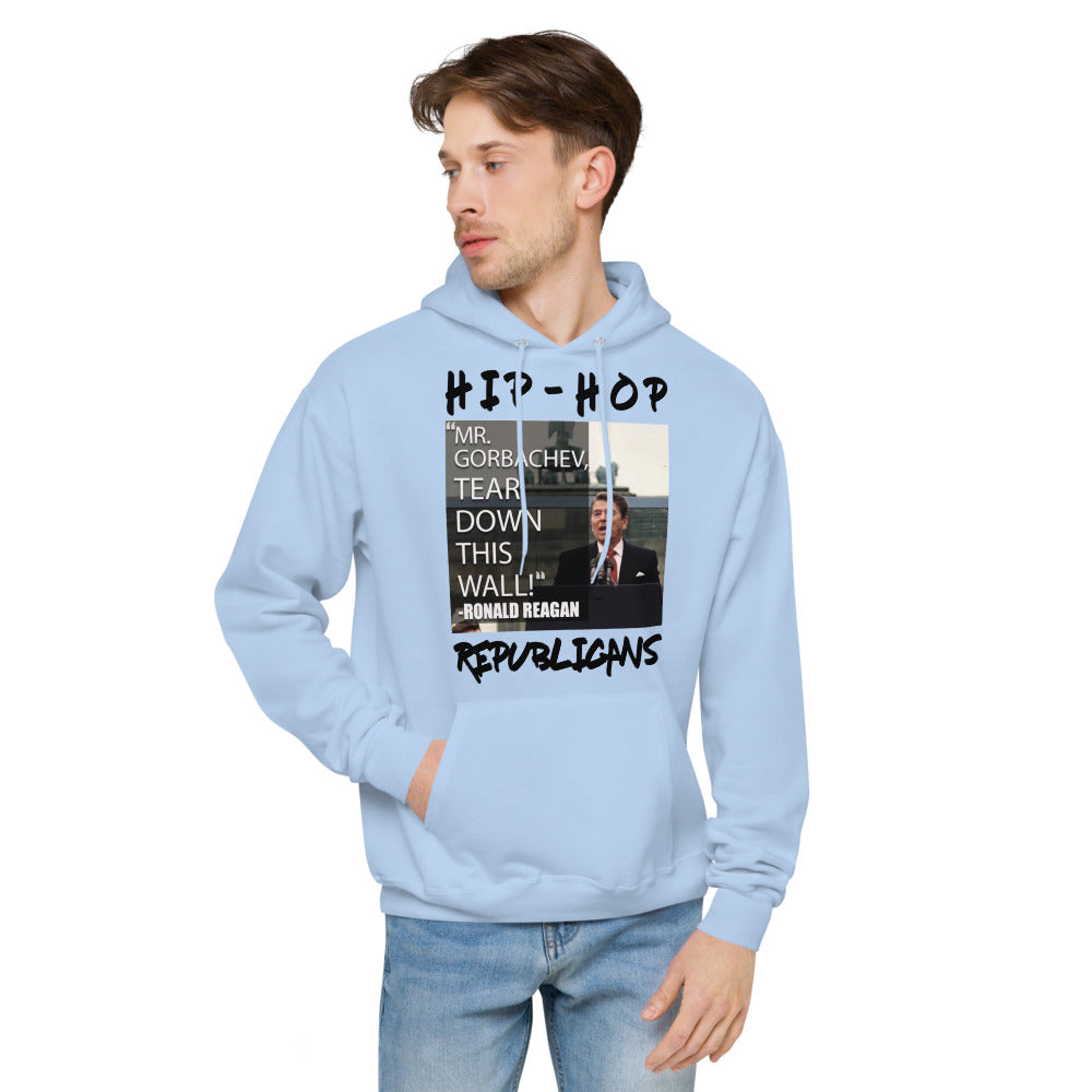 Unisex Hoodie | Hip-Hop Republicans | Ronald Reagan Quotes Hoodie