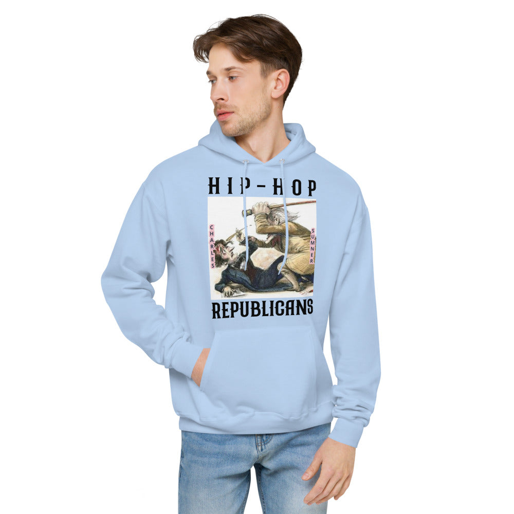 Unisex Hoodie | Hip-Hop Republicans | Charles Sumner Quotes Hoodie