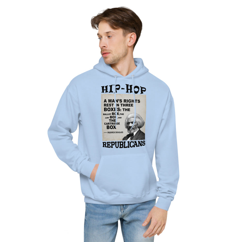 Unisex Hoodie | Hip-Hop Republicans | Frederick Douglass Quotes Hoodieie