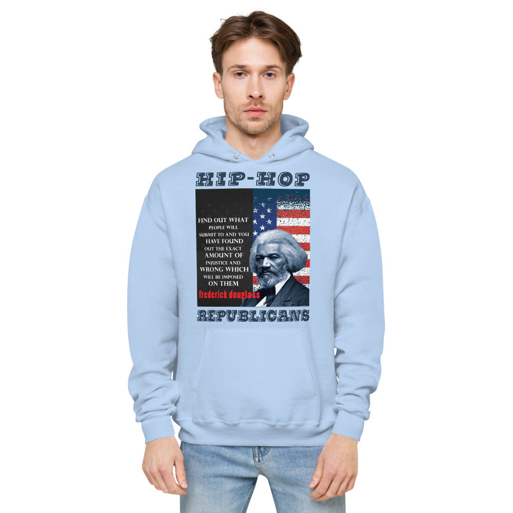 Unisex Hoodie | Hip-Hop Republicans | Frederick Douglass Quotes Hoodie
