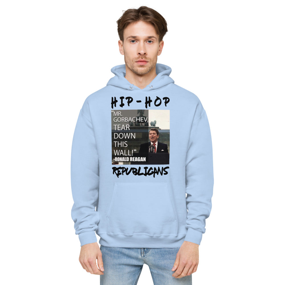 Unisex Hoodie | Hip-Hop Republicans | Ronald Reagan Quotes Hoodie