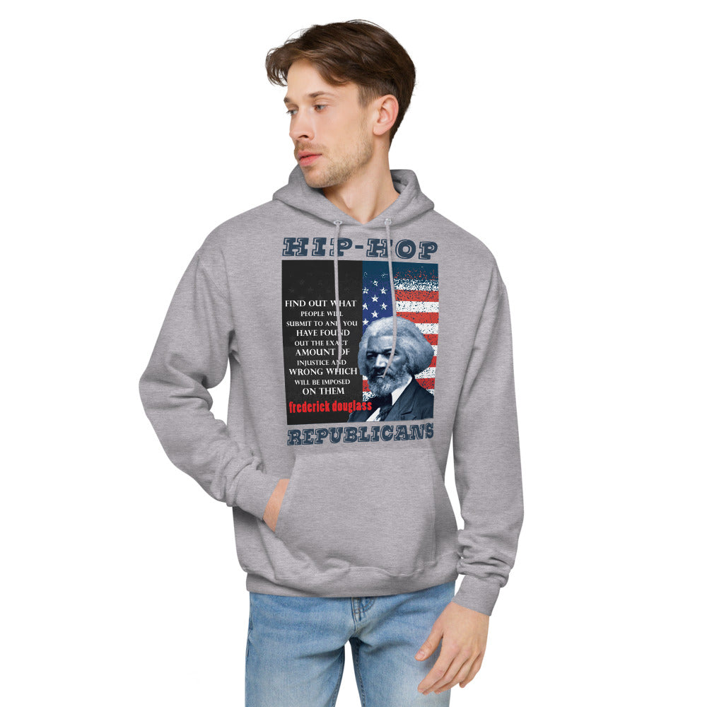 Unisex Hoodie | Hip-Hop Republicans | Frederick Douglass Quotes Hoodie