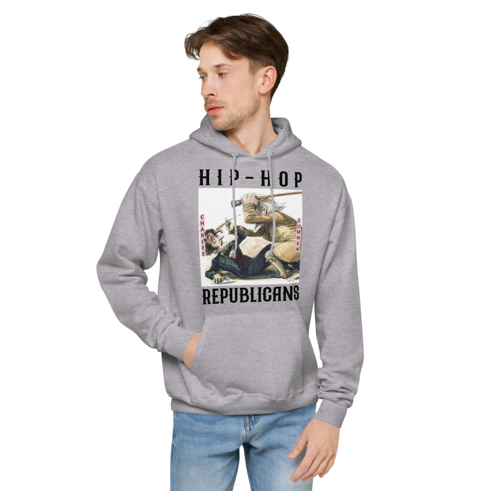 Unisex Hoodie | Hip-Hop Republicans | Charles Sumner Quotes Hoodie