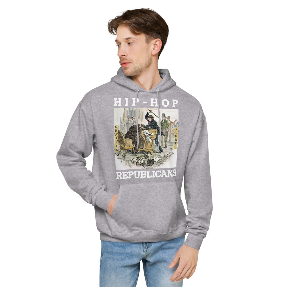 Unisex Hoodie | Hip-Hop Republicans | Charles Sumner Quotes Hoodie