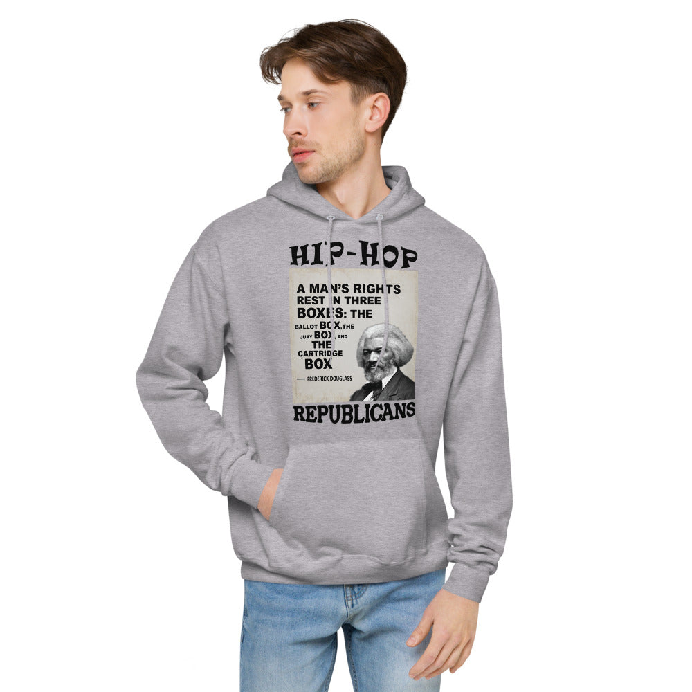 Unisex Hoodie | Hip-Hop Republicans | Frederick Douglass Quotes Hoodieie