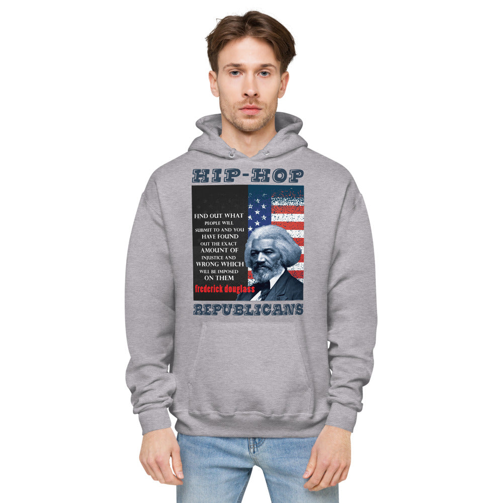 Unisex Hoodie | Hip-Hop Republicans | Frederick Douglass Quotes Hoodie