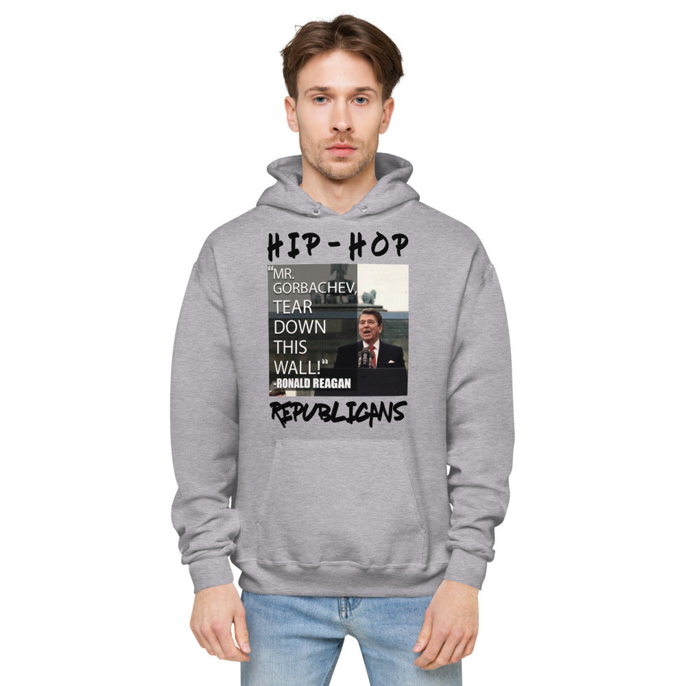 Unisex Hoodie | Hip-Hop Republicans | Ronald Reagan Quotes Hoodie