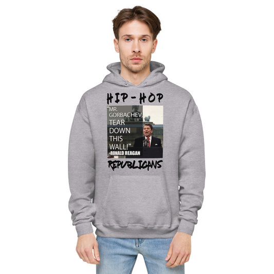Unisex Hoodie | Hip-Hop Republicans | Ronald Reagan Quotes Hoodie