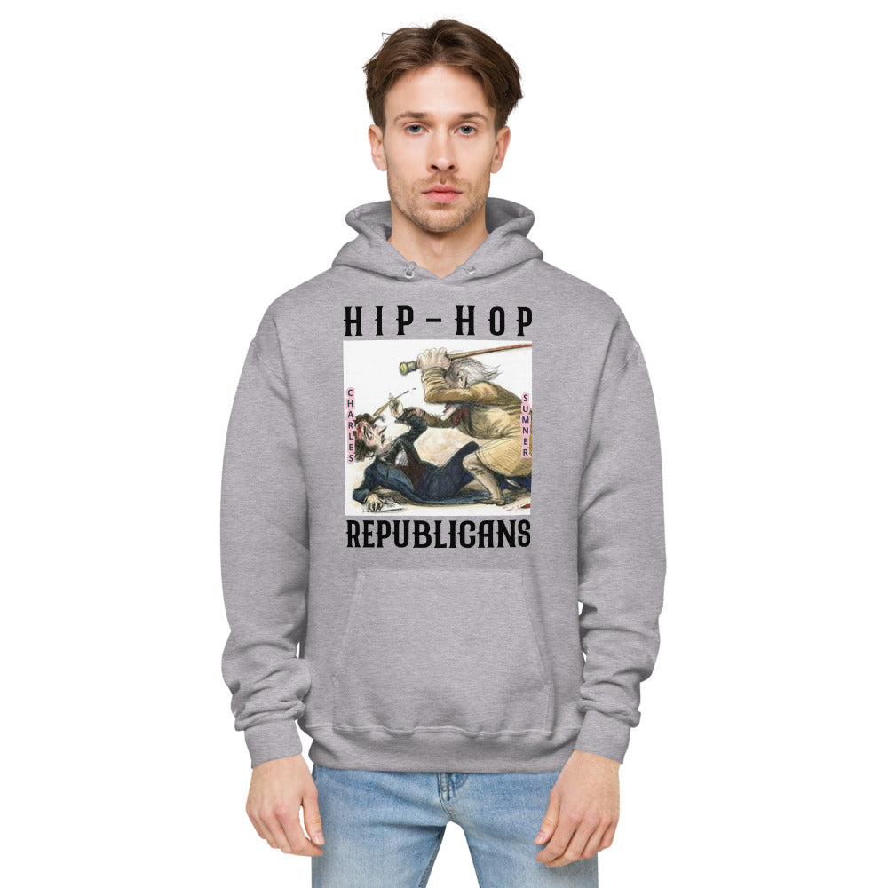 Unisex Hoodie | Hip-Hop Republicans | Charles Sumner Quotes Hoodie