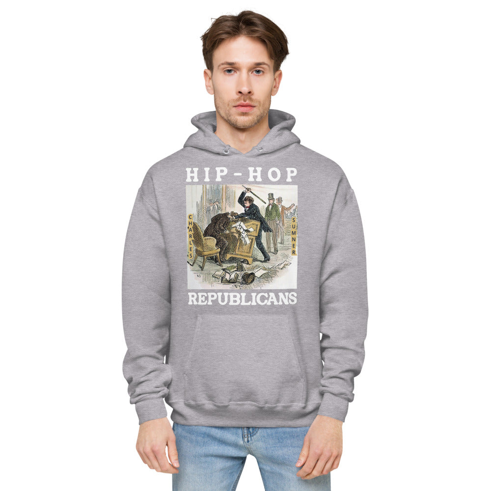 Unisex Hoodie | Hip-Hop Republicans | Charles Sumner Quotes Hoodie
