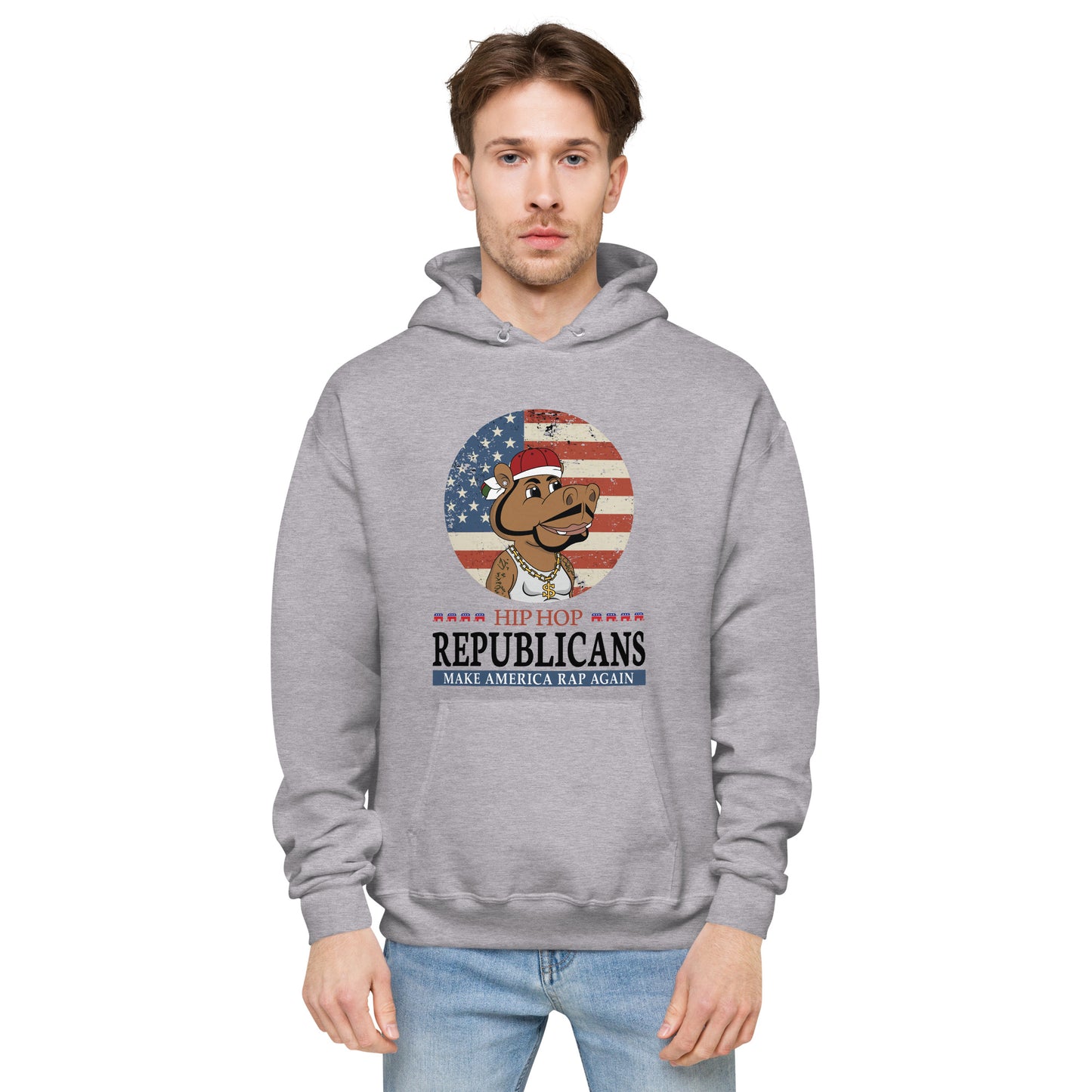 Unisex fleece hoodie