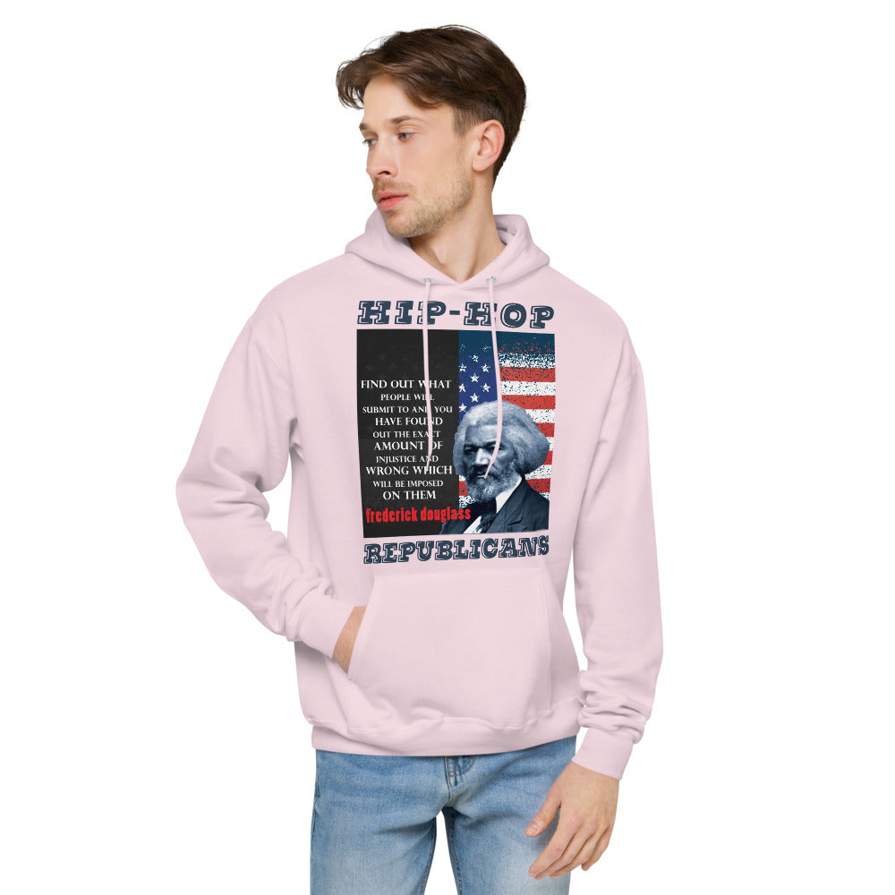 Unisex Hoodie | Hip-Hop Republicans | Frederick Douglass Quotes Hoodie