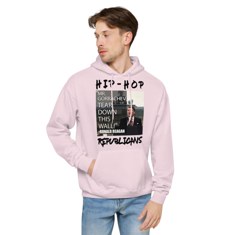 Unisex Hoodie | Hip-Hop Republicans | Ronald Reagan Quotes Hoodie
