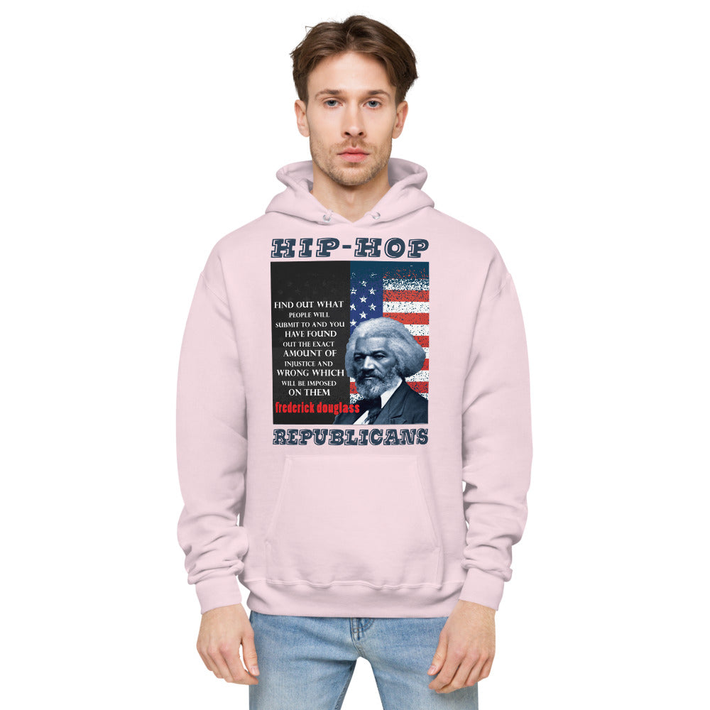 Unisex Hoodie | Hip-Hop Republicans | Frederick Douglass Quotes Hoodie